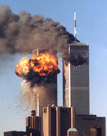 The Sept. 11 attacks in New York City