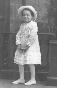 Gilberte at the age of 6