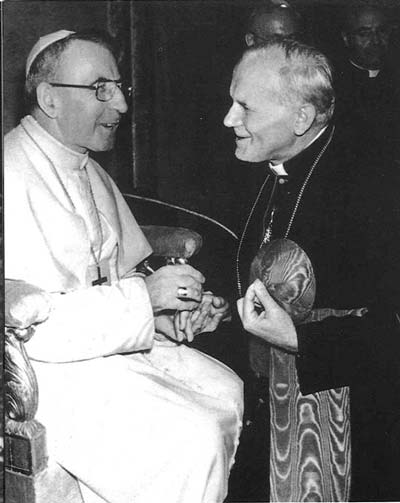 Pope John Paul I and John Paul II