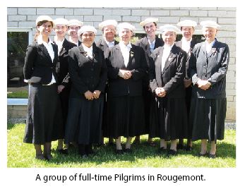 A group of fulltime pilgrims