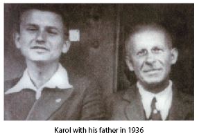 Karol with his father