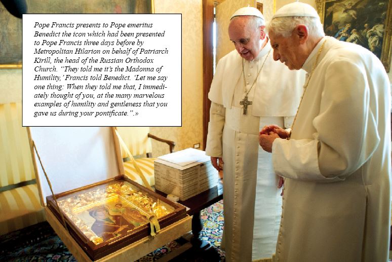 Pope emeritus Benedict