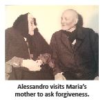 Allessandro asks forgiveness