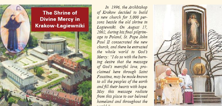 The shrine of divine mercy
