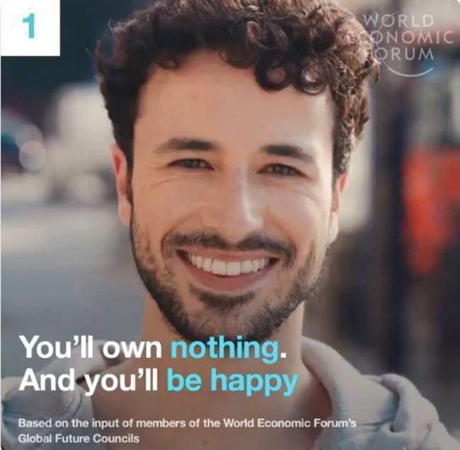 Own nothing - Be happy